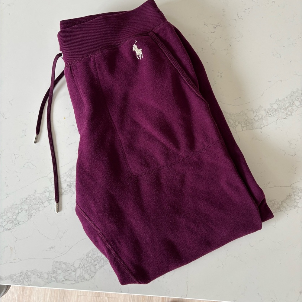 Polo Ralph Lauren Plum Jogger Sweatpants